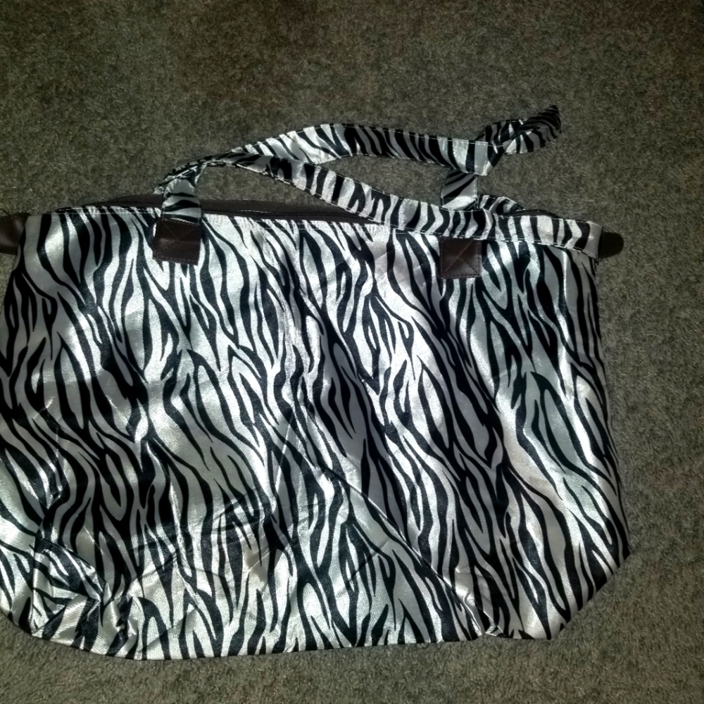 Animal print bag